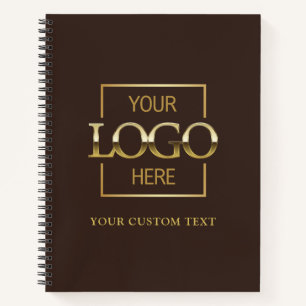 Carnet Logo d'entreprise simple et personnalisée