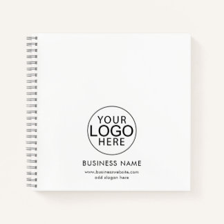 Carnet Logo d'entreprise simple promotionnel personnalisé