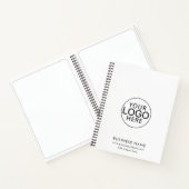 Carnet Logo d'entreprise simple Site Web promotionnel per (Intérieur)