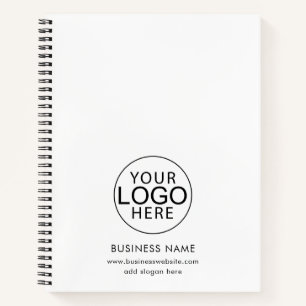 Carnet Logo d'entreprise simple Swag promotionnel d'entre