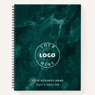 Carnet Logo d'entreprise Vert personnalisé