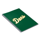 Carnet Logo du Script Dons (Côté Droit)