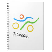 Carnet Logo du triathlon (Devant)