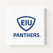 Carnet Logo Eastern Illinois Panthers Shield & Wordmark (Dos)