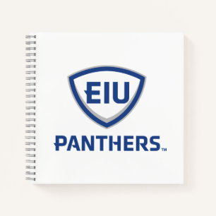 Carnet Logo Eastern Illinois Panthers Shield & Wordmark