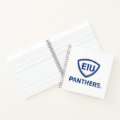 Carnet Logo Eastern Illinois Panthers Shield & Wordmark (Intérieur)