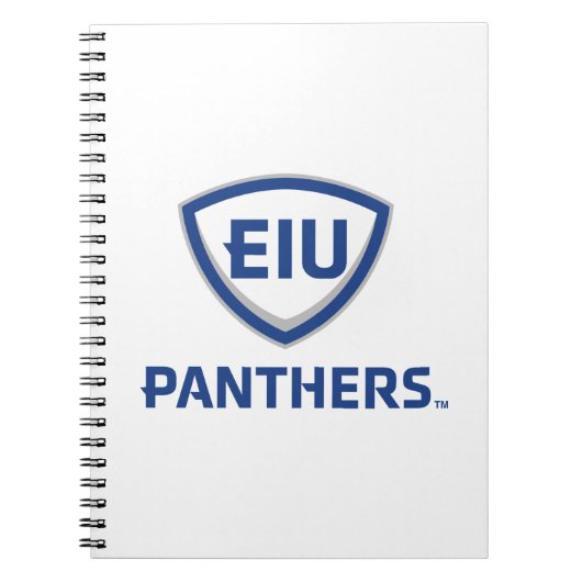 Carnet Logo Eastern Illinois Panthers Shield & Wordmark (Devant)