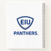 Carnet Logo Eastern Illinois Panthers Shield & Wordmark (Dos)