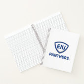 Carnet Logo Eastern Illinois Panthers Shield & Wordmark (Intérieur)