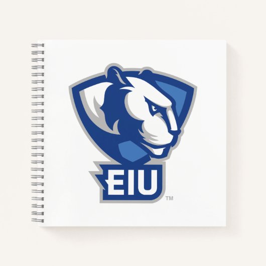 Carnet Logo Eastern Illinois University Panthers (Devant)