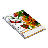 Carnet logo floral vintage (Côté Droit)