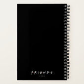 Carnet Logo FRIENDS™ | Cadeau invité pour EVJF / enterrem (Verso)