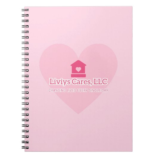 Carnet Logo Liviys Cares (Devant)
