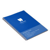 Carnet Logo minimaliste pour dentiste (Côté Droit)