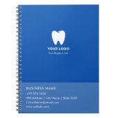 Carnet Logo minimaliste pour dentiste (Devant)