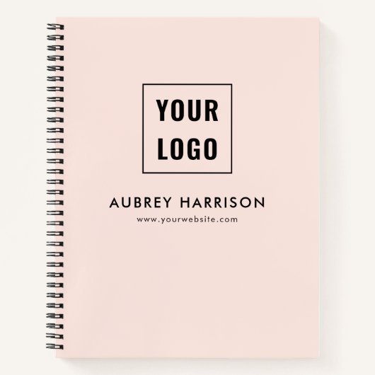 Carnet Logo Moderne Simple Professionnel (Devant)