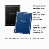 Carnet Logo personnalisé - Cadeau promotionnel pour le si