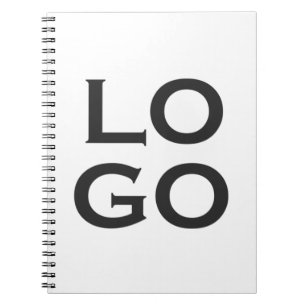 Carnet Logo personnalisé d'entreprise ou d'affaires sur f