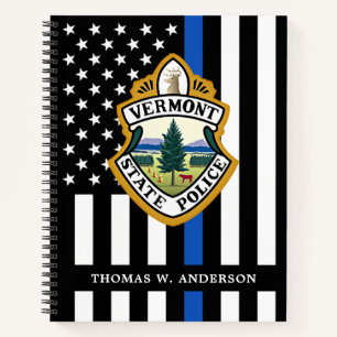 Carnet Logo personnalisé du service de police Police