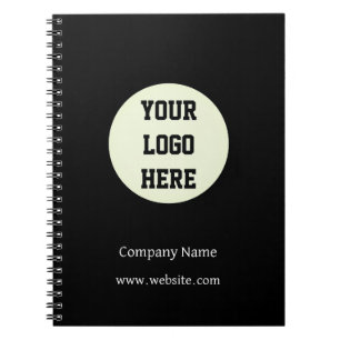 Carnet Logo personnalisé Entreprise Black Business Client