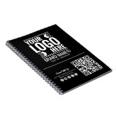Carnet Logo personnalisé, logo d'entreprise ou de marque (Côté Droit)