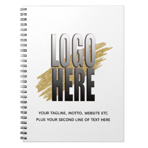 Carnet Logo Personnalisé Plus Texte Professionnel