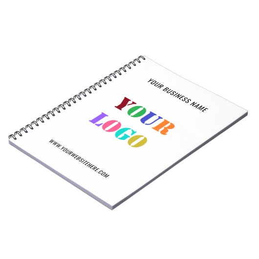 Carnet Logo Personnalisé Promotionnel Business (Côté gauche)