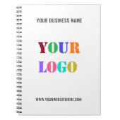 Carnet Logo Personnalisé Promotionnel Business (Devant)