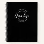 Carnet Logo personnalisé QR CODE Site Web promotionnel no (Devant)