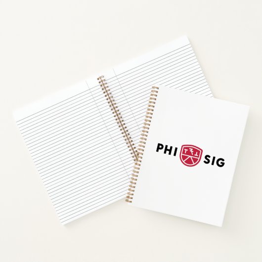 Carnet Logo Phi Sigma Kappa (Intérieur)