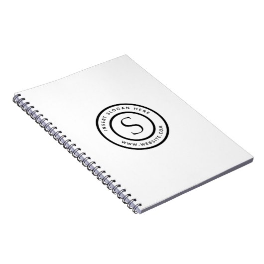 Carnet Logo Professional Plain Simple Modern (Côté Droit)