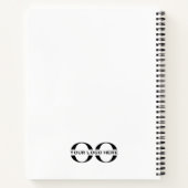 Carnet Logo professionnel Blanc (Dos)