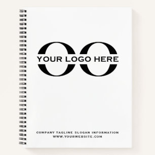 Carnet Logo professionnel Blanc