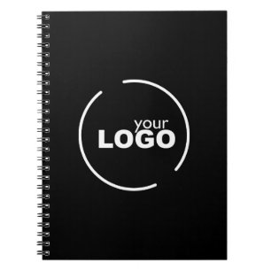 Carnet Logo professionnel moderne pour entreprise Noir