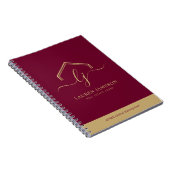 Carnet Logo Promotionnel immobilier moderne (Côté Droit)