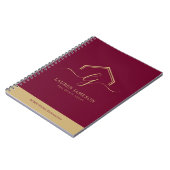 Carnet Logo Promotionnel immobilier moderne (Côté gauche)