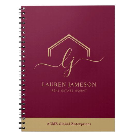 Carnet Logo Promotionnel immobilier moderne (Devant)