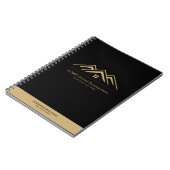 Carnet Logo Promotionnel immobilier moderne (Côté gauche)