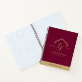 Carnet Logo Promotionnel immobilier moderne (Intérieur)