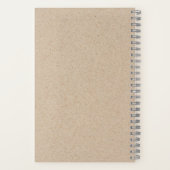 Carnet Logo promotionnel Kraft Brown Entreprise (Verso)