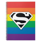 Carnet Logo Rainbow Superman (Devant)