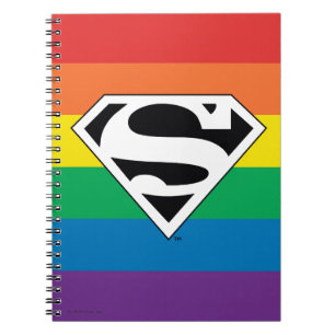 Carnet Logo Rainbow Superman