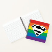 Carnet Logo Rainbow Superman (Intérieur)