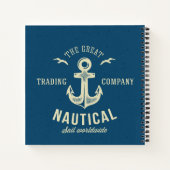 Carnet Logo Rétro Nautique (Dos)