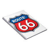 Carnet Logo Route 66 (Côté Droit)