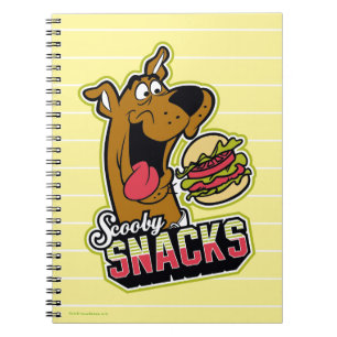 Carnet Logo Scooby-Doo "Scooby Snacks"