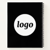 Carnet Logo simple et promotion de texte (Dos)