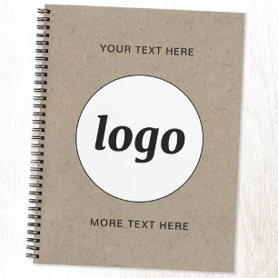Carnet Logo simple et promotion de texte