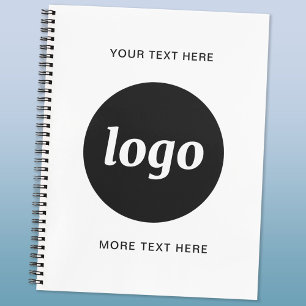 Carnet Logo simple et promotion de texte