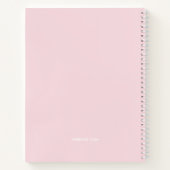 Carnet Logo Simple Pink Business (Dos)